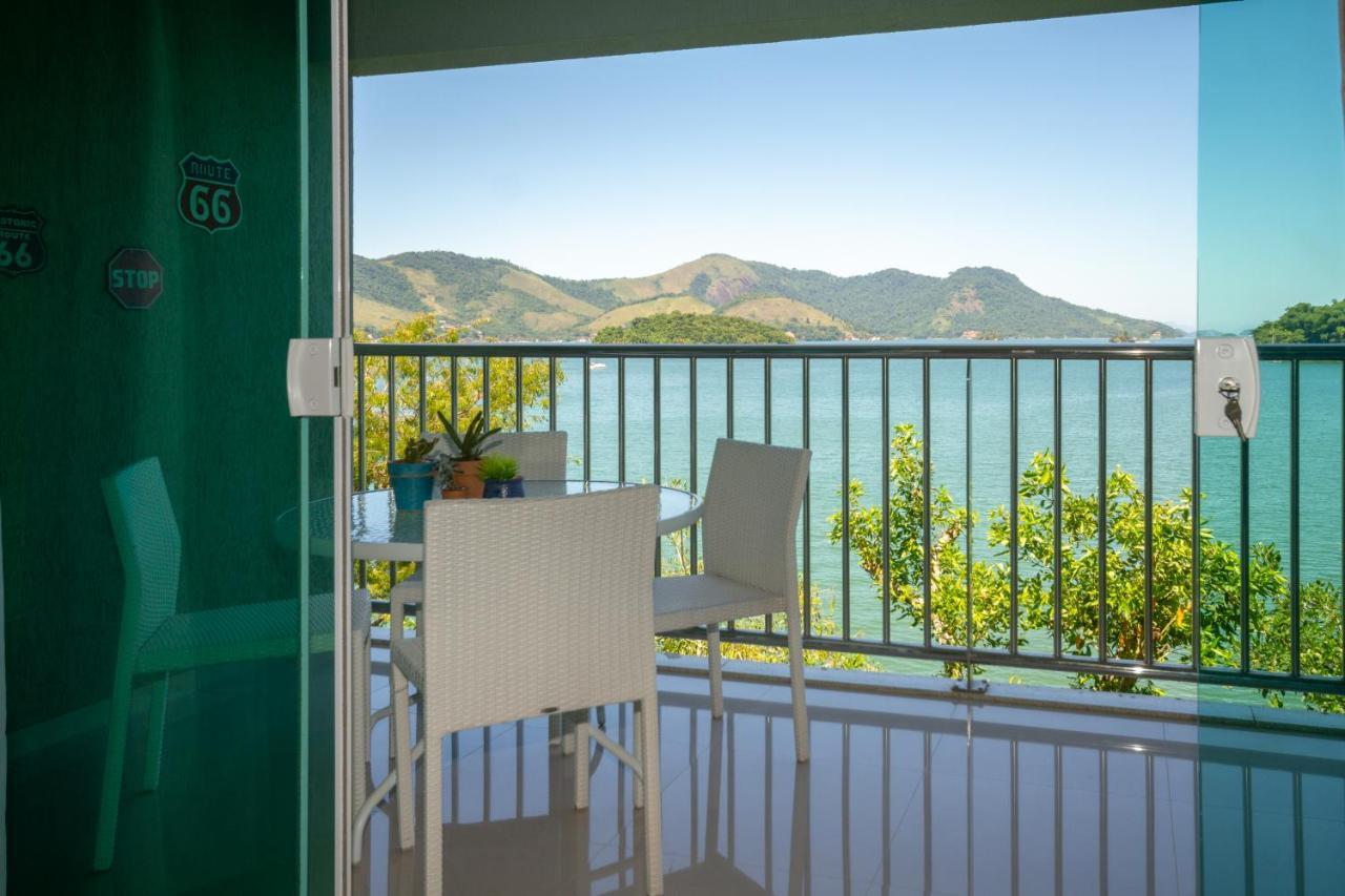 Conforto A Beira Mar! Apartamento Com Vista Para O Mar. Ангра дос Рейс Екстериор снимка